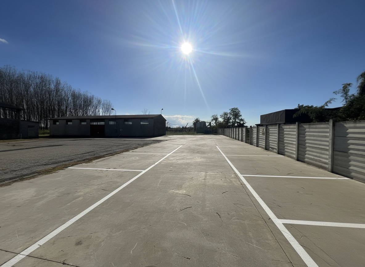 Vista dell’area di rimessaggio Basic Storage